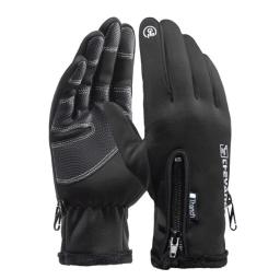 Luvas térmicas impermeáveis do tela táctil, Windproof, morno, tempo frio, corrida, esportes, caminhando, esqui, inverno - Image 1