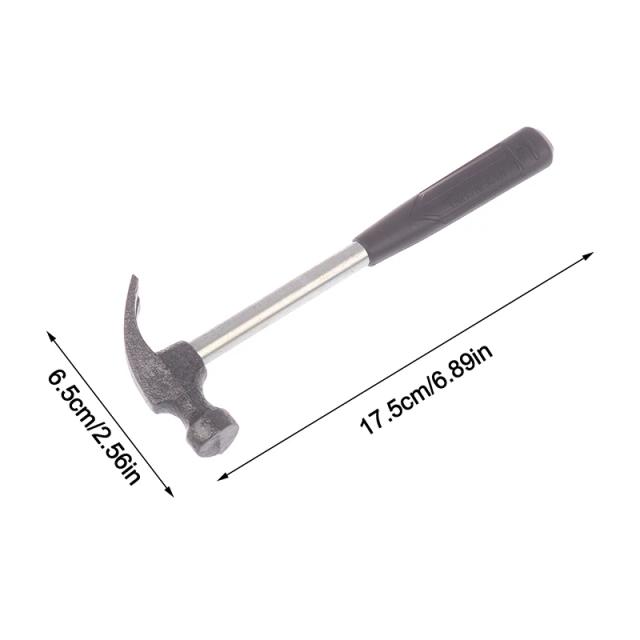 Martelo Ramper Multifuncional Mini Portátil com Alça Antiderrapante e Cabeça de Borracha para Precisão e Potência