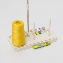 Thread Organizer Spool Stand Holder, Stand Rack, Costurar Quilting para máquina de costura doméstica, 3 Spool - Image 1