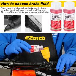Bicycle Brake Oil Drain Kit, Ferramenta de freio a disco hidráulico, Adequado para Shimano, Série Tektro, Ferramentas de reparo, 60ml - Image 2