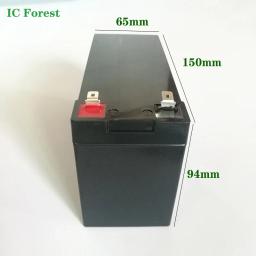 12V 7Ah 8/10Ah Caso Substituir O Chumbo-Ácido de bateria Li-ion para o Caso Da Bateria de Lítio Elétrica Pulverizador Especial Caixa de Armazenamento de Plástico 18650 - Image 2