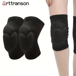 Voleibol Espessa Esponja Protetora Joelheiras, Protetor Anti-Colisão, Non-Slip Wrestling Dança Pads, 1 Par, 2Pcs - Image 5