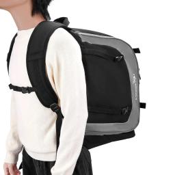 Mochila de esqui à prova d'água 65l, grande capacidade, bolsa de transporte, compartimentos, pano oxford para acessórios, jaqueta de luvas ao ar livre - Image 2
