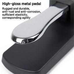 Miwayer Sustain Pedal com Interruptor de Polaridade para Teclado MIDI Synth Pianos Digitais Tambor Eletrônico Piano Elétrico - Image 3