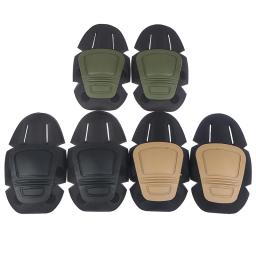 Sapo Tático Terno Joelheiras e Cotovelo Suporte Joelheira, Fitness Sports Brace Protector - Image 2