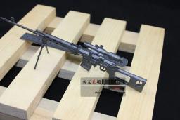 Minitoys 1/6 destacável all-metal svd sniper rifle modelo miniatura armas de soldado para 12 figure figure figura de ação em estoque - Image 3