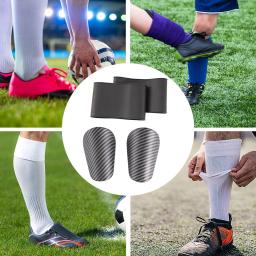 Mini Caneleiras de Futebol com Correias Fixas Protetor de Canela, Escudos de Futebol para Adultos 1 Par - Image 5