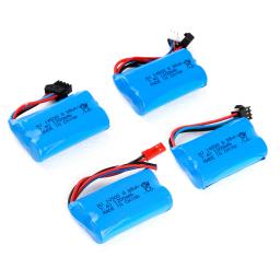 JST-SM/SM-3P/SM-4P Bateria, 14500, 7.4V, 1200mAh, para brinquedos elétricos, pistola de bala de água, peças sobressalentes para carros RC + USB - Image 6