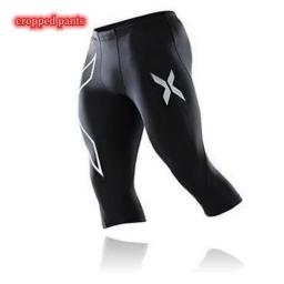 Calças justas de secagem rápida respirável masculina, calças de compressão, perneiras corrida, fitness, musculação, calças magras - Image 5