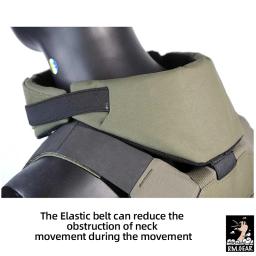 DMgear-Universal Pescoço Brace Collar, Protetor De Pescoço, Guardas Para JPC FCSK 6094 CPC CS Esportes, Protetor De Ombro, 1 Conjunto - Image 5