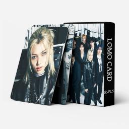 K-pop Cartões JJAM Lomo, Grupo Meninos Perder Minha Respiração HD Cartões Colecionáveis, 55 Pcs/Set - Image 5