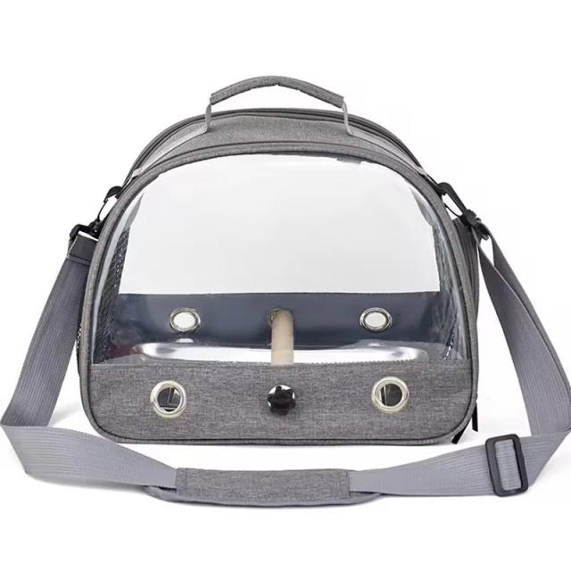 Bolsa Dobrável e Portátil para Pássaros - Transportadora Multifuncional para Viagens e Atividades ao Ar Livre com Pets Pequenos