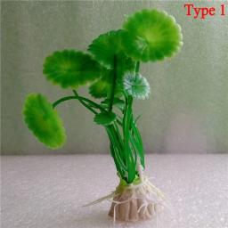 Decoração de plantas de aquário artificial, acessórios para plantas de aquário, peixes maravilhos, 1 peça - Image 3