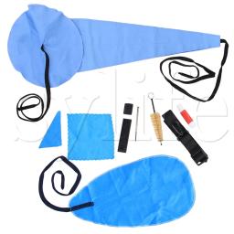 Portátil cortiça graxa escova para saxofone limpeza, manutenção kit, 10 pcs - Image 3