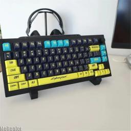 Suporte de exibição de teclado de impressão 3D para computador Bandeja de rack de camada de suporte de teclado mecânico - Image 3