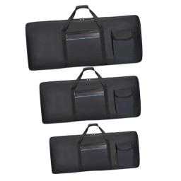 Capa de teclado acolchoada com alças de mochila, capa de piano eletrônico para Concert Music Studio e Escola, 61 teclas - Image 1