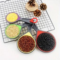 Conjunto De Ferramentas De Medição De Cozimento De Silicone, Copo De Medição, Dobrável, Farinha De Café, Açúcar, Ferramentas De Cozinha - Image 3