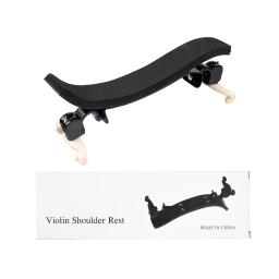 Avançado alemão estilo violino ombro resto, liga de titânio, ajustável, preto, 4-1-8 - Image 4