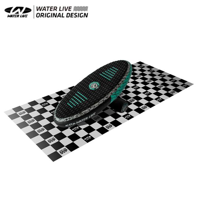 Prancha Inflável Stand Up Paddle Waterlive: Treinamento de Equilíbrio e Força do Núcleo para Esportes Aquáticos em PVC