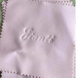 Personalizado Deerskin Polimento Pano, Em Relevo Ouro e Prata, 100 Em Relevo, 8*8 ou 6.5*10, Outros Tamanhos - Image 2