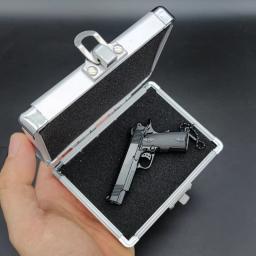 Pequena caixa de ferramentas portátil Mini estojo de armazenamento Caixa de ferramentas de liga de alumínio Caso difícil de acampamento ao ar livre Organizador Fish Container com espuma - Image 5