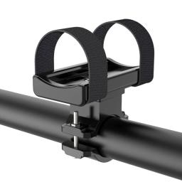 Bicicleta LED Light Bracket, bicicleta tocha, lanterna, farol, alto-falante, suporte de montagem, elástico, cinta à prova de choque, acessórios de bicicleta - Image 3