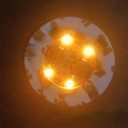 Luminous Garrafa Adesivos Luzes, Lâmpadas LED Coaster, Xmas Bar, Festa de Casamento, Coquetel Copos, Decoração Vaso, 6cm - Image 6