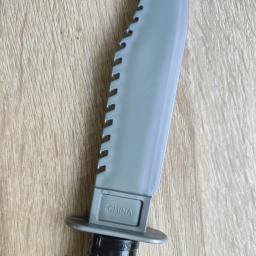 Falso realista faca adereços, gritar cara fantasma, caça arma, assassino Cosplay, acessório prop, 1pc - Image 5