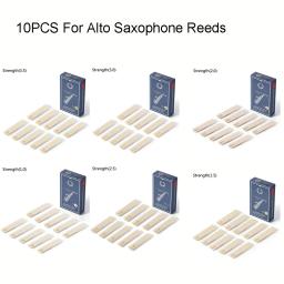 Reed Saxofone Alto Juncos De Madeira, Força 1.0, 1.5, 2.0, 2.5, 3.0, 3.5, 10Pcs - Image 5