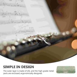 Green Oboe Reed Box, Silk Smooth, Música, Case, Instrumento, Reed Holder - Image 2