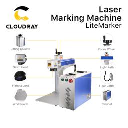 Cloudray 20-60W Fibra Laser Marcação Máquina Para Cortar Jóias Corte A Laser Ouro Prata Aço Inoxidável Cobre Folha De Alumínio Isenção de imposto - Image 3