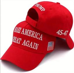 Novo donald trump 2024 boné eua bonés de beisebol maga snapback fazer a américa grande novamente bordado chapéus esportivos ajustáveis para adultos - Image 1