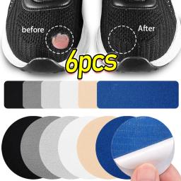 Calçados Esportivos Reparação Adesivos, Camurça Protetor do Salto, Buracos Anti-Desgaste, Patches Auto-Adesivos, Palmilhas Pad, Inserção Cuidados Com Os Pés, 6Pcs - Image 1