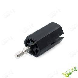 Plug de enrolamento elétrico para guitarra acústica, broca rotativa automática, corda, mudança de botão, Bit Bass - Image 2