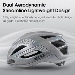 BIKING OCIDENTAL-Capacete de Bicicleta Leve para Homens e Mulheres, Moldagem Integrada, Capacete Aero, Tampa de Segurança, Proteção, Esportes, Ciclismo - Image 4