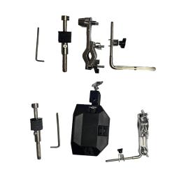 Acessórios de tambor, acessórios de percussão, peças de tambor de fixação, kits de instrumentos de metal para acessório de instrumento de percussão - Image 1