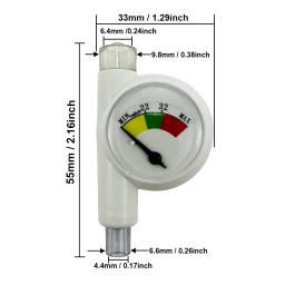 Endotraqueal Intubação Dispositivo De Detecção, manômetro de balão, Pet Animal Anestesia Máquina Acessórios, Clínica - Image 2