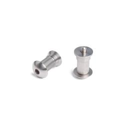 2 pçs arco de tiro com arco ilf membro parafuso riser conjunto de ferragem bucha parafusos parafuso membro coleiras - Image 2