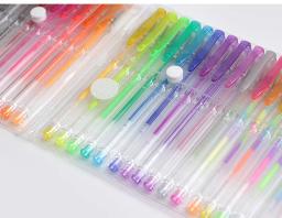 100/5 pçs conjunto de canetas gel 100 canetas gel coloridas para livros para colorir desenho doodle artesanato scrapbooks diário planejador material escolar - Image 5