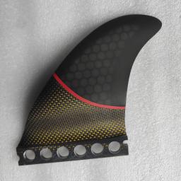 Future Wave Surfboard Fins Conjunto de 5, Feito de Fibra de Vidro Epóxi e Honeycomb, Tamanho Médio, Novo - Image 4