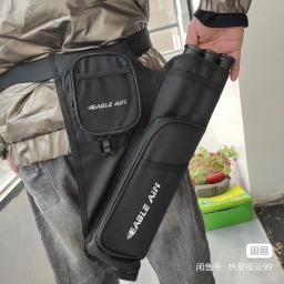 Acessórios de tiro com arco e flecha eagleaim 3 tubos aljava de tiro com arco 3 tubos aljava setas portátil suporte traseiro para caça tiro com arco - Image 4