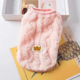 Roupas macias e aconchegantes de gato Traje de lã quente Colete Sphynx Suéter para cachorro pequeno Pulôver de gatinho Jaqueta de estimação Casaco de inverno Roupa de outono - Image 4