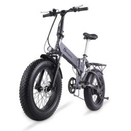 Bicicleta dobrável elétrica para adultos, assistência de alta potência, estrutura de liga de alumínio, freio a disco, e-bike - Image 1