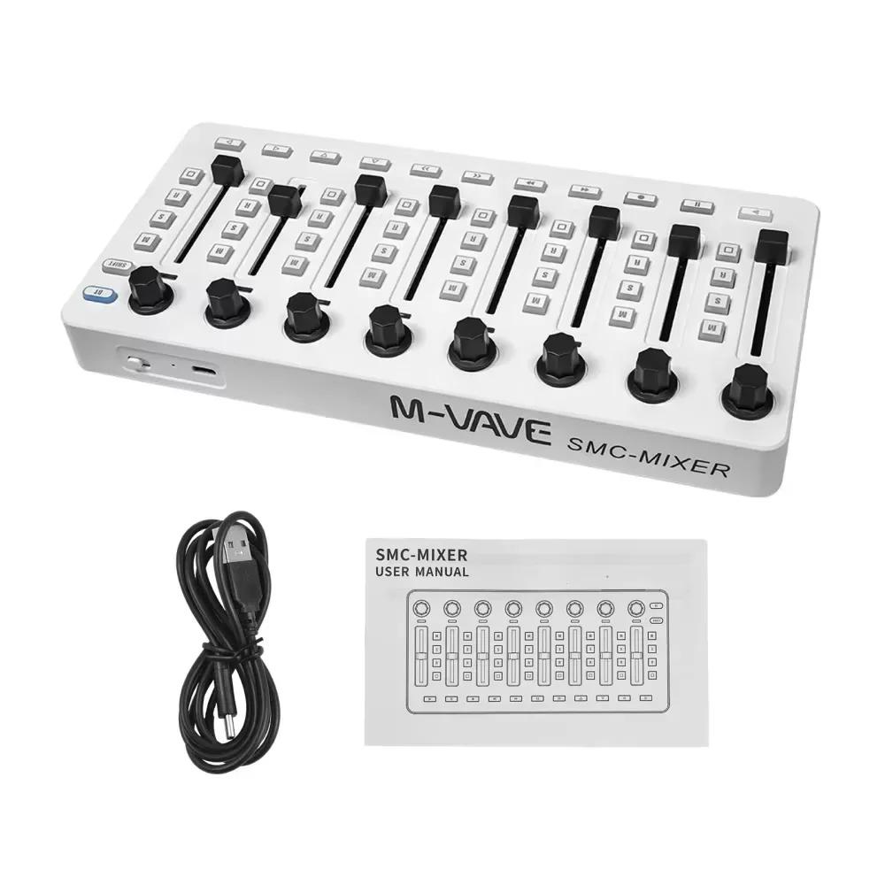 M-VAVE Wireless MIDI Controller, Mixing Console, BT Connection, USB, Mixer para a maioria dos instrumentos eletroacústicos - Image 1