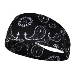 1pc esportes bandana correndo fitness sweatband de secagem rápida elástico absorvente das mulheres dos homens ciclismo jog tênis yoga ginásio bandagem de cabelo - Image 1