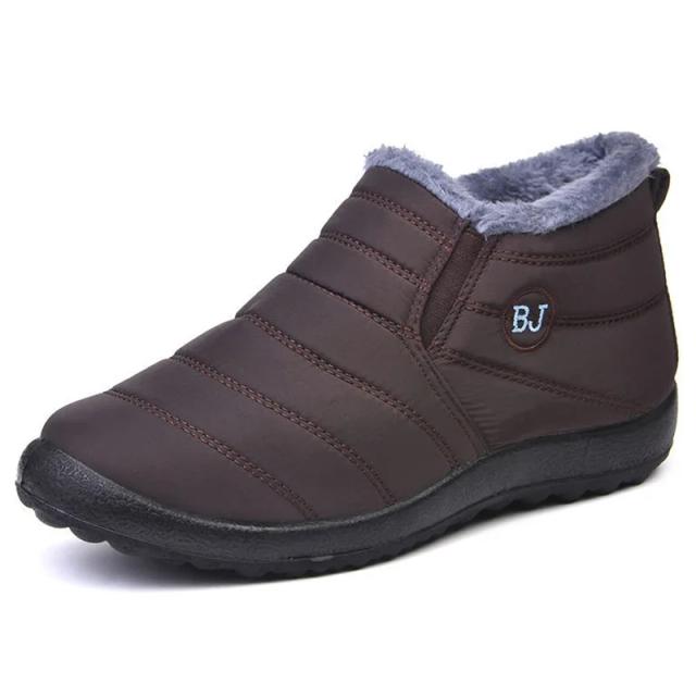 Botas de Inverno Femininas Aurora Impermeável Pelúcia Quente