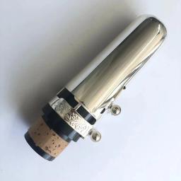 Clarinete bocal ligadura Reed Cap Silver Plated Acessórios Set - Image 3
