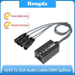 Cabo RJ45 para XLR Audio, DMX Splitter, Snake Cabo Extensão de Rede de Stage ou Estúdio Gravação - Image 1