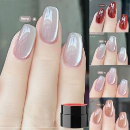 Cristal Magnetic Gel Polonês para Nail Art, Semi Permanente, Água Luz, Holográfica Soak Off, DIY Salon Nail Beauty - Image 1