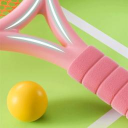Raquetes leves de badminton para crianças, raquetes de tênis com bolas para jogos familiares, brinquedo infantil - Image 3